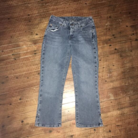 Silver cropped 26 jeans - Picture 1 of 4